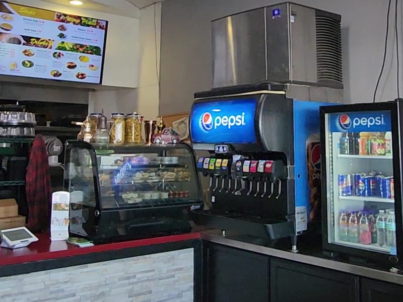 Hummus Express interior